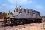 ADMX 1934, EMD GP9, ex NW 890, looking strange with no short hood at the ADM Processing Plant